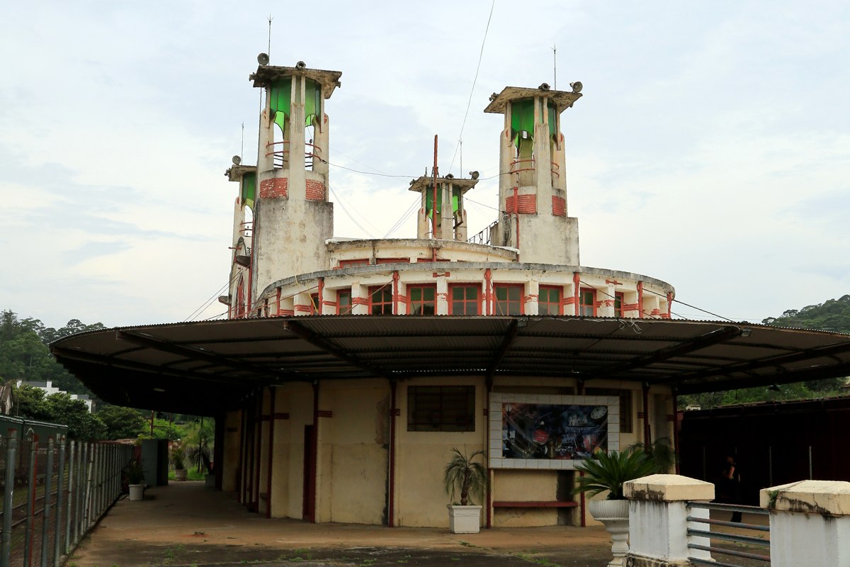 Estação ferroviária de Mairinque, fotografia de arquivo